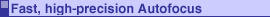 Fast, high-precision Autofoucus